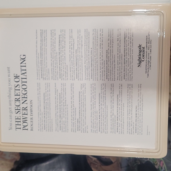 Nightingale Cobant The Secrets of Power Negotiating - Picture 3 of 6